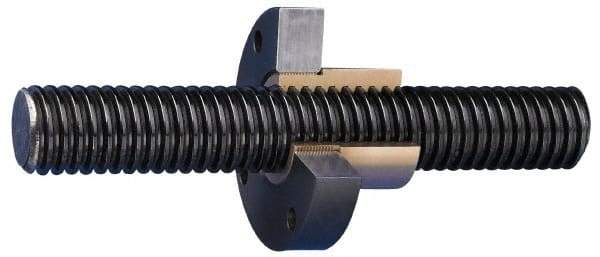 Keystone Threaded Products - 3/4-10 Acme, 6' Long, Alloy Steel Precision Acme Threaded Rod - Left Hand Thread, 2C Fit - All Tool & Supply