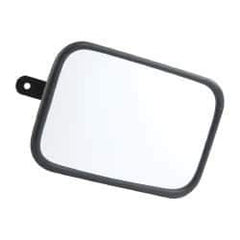 PRO-SAFE - Indoor & Outdoor Rectangular Vehicle/Utility Safety, Traffic & Inspection Mirrors - Acrylic Lens, Steel Backing, 6-3/8" High - All Tool & Supply