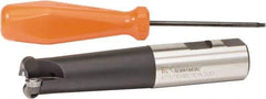 Kennametal - 3/4" Cut Diam, 1" Shank Diam, 5.28" OAL, Indexable Ball Nose End Mill - All Tool & Supply