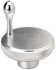 Gibraltar - 2" Head, Knurled with Handle Knob - Blank, Stainless Steel - All Tool & Supply