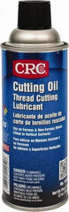 CRC - 16 oz Aerosol Cutting Fluid - Straight Oil, For Drilling, Reaming, Sawing, Shearing, Tapping, Threading, Turning - All Tool & Supply