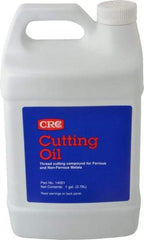 CRC - 1 Gal Bottle Cutting Fluid - Straight Oil, For Drilling, Reaming, Sawing, Shearing, Tapping, Threading, Turning - All Tool & Supply