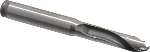 Kennametal - 8.5 to 8.99mm Diam, 3xD, 26.92mm Max Depth, 3/8" Shank Diam, 35.05mm Flute, 82.55mm OAL, Replaceable Tip Drill - KTIP03390HP Insert, G Seat Size, Series KenTIP - All Tool & Supply