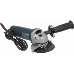 Bosch - 4-1/2" Wheel Diam, 11,000 RPM, Corded Angle & Disc Grinder - 5/8-11 Spindle, 120 Volts, 6 Amps - All Tool & Supply