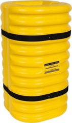 Eagle - 24" Wide x 24" Deep x 42" High, High Density Polyethylene Column Protector - Fits 12" Columns, Yellow - All Tool & Supply