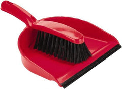 PRO-SOURCE - 9" Wide Handheld Dustpan with Brush - Plastic Body, 5" Plastic Handle - All Tool & Supply