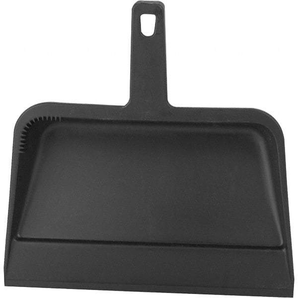 PRO-SOURCE - 12" Wide Handheld Dustpan - Plastic Body, 4-1/2" Plastic Handle - All Tool & Supply