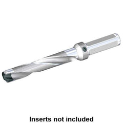 Kennametal - 31.75 to 32mm Diam, 5xD, 160mm Max Depth, 1-1/4" Shank Diam, 197.49mm Flute, 298.45mm OAL, Replaceable Tip Drill - KSEM1250 Insert, 8 Seat Size, Series KSEM - All Tool & Supply