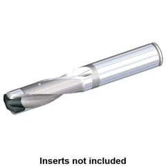 Kennametal - 32.94 to 33.94mm Diam, 3xD, 98.82mm Max Depth, 1-1/2" Shank Diam, 5.22" Flute, 9.13" OAL, Replaceable Tip Drill - KSEM1297 Insert, 9 Seat Size, Series KSEM - All Tool & Supply