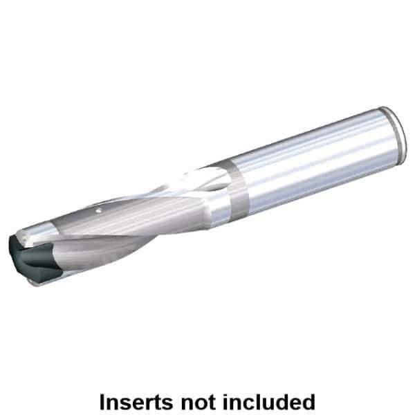 Kennametal - 15.47 to 15.87mm Diam, 3xD, 46.43mm Max Depth, 3/4" Shank Diam, 2.47" Flute, 4.63" OAL, Replaceable Tip Drill - KSEM0609 Insert, A Seat Size, Series KSEM - All Tool & Supply