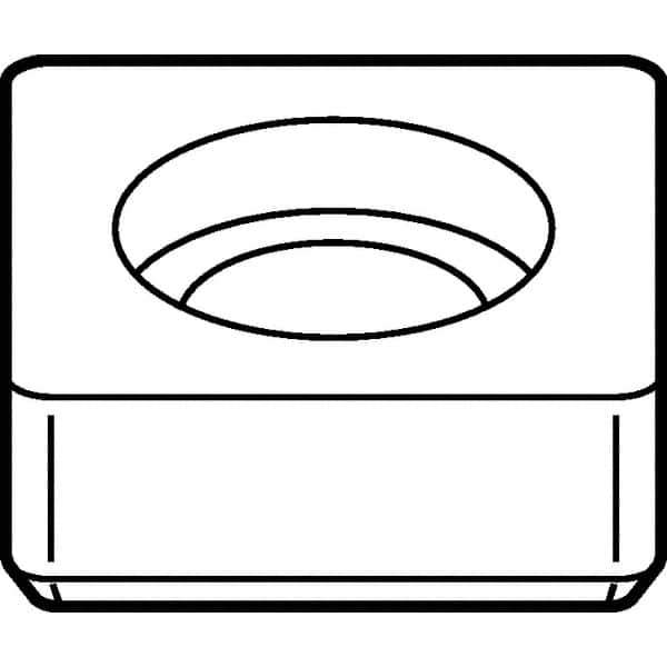 Kennametal - Square Turning Shim for Indexables - Left Hand, Right Hand Cut - All Tool & Supply