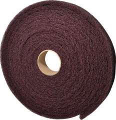 3M - 30' Long x 2" Wide Nonwoven Roll - Medium Grade, Purple, Aluminum Oxide - All Tool & Supply