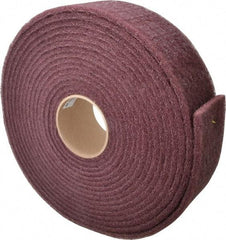 3M - 30' Long x 3" Wide Nonwoven Roll - Very Fine Grade, Purple, Aluminum Oxide - All Tool & Supply