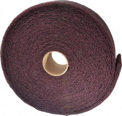 3M - 30' Long x 4" Wide Nonwoven Roll - Medium Grade, Purple, Aluminum Oxide - All Tool & Supply