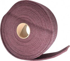 3M - 30' Long x 4" Wide Nonwoven Roll - Very Fine Grade, Purple, Aluminum Oxide - All Tool & Supply