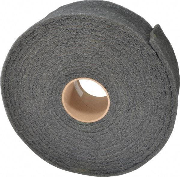 3M - 30' Long x 4" Wide Nonwoven Roll - Very Fine Grade, Gray, Silicon Carbide - All Tool & Supply