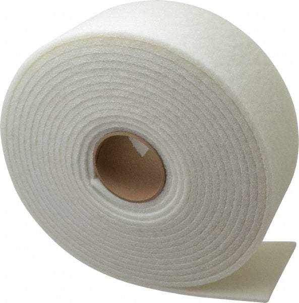 3M - 30' Long x 4" Wide Nonwoven Roll - Very Fine Grade, White, Talc - All Tool & Supply