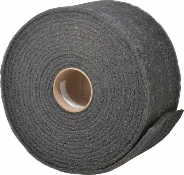 3M - 30' Long x 6" Wide Nonwoven Roll - Very Fine Grade, Gray, Silicon Carbide - All Tool & Supply