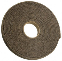 3M - 30' Long x 6" Wide Nonwoven Roll - Medium Grade, Tan, Aluminum Oxide - All Tool & Supply