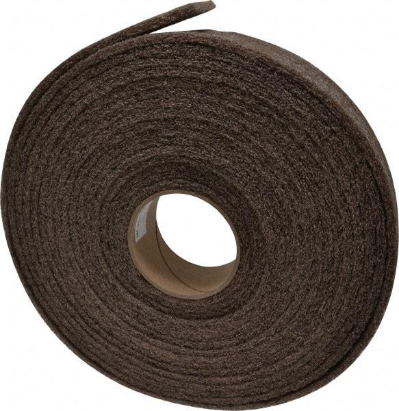 3M - 30' Long x 2" Wide Nonwoven Roll - Medium Grade, Tan, Aluminum Oxide - All Tool & Supply