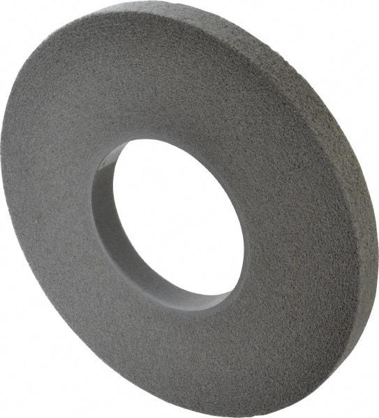 3M - 12" Diam, 1" Face Width, 5" Center Hole, Medium Grade, Aluminum Oxide Deburring Wheel - Convolute, Hard Density 8 Grade, 3,000 RPM - All Tool & Supply