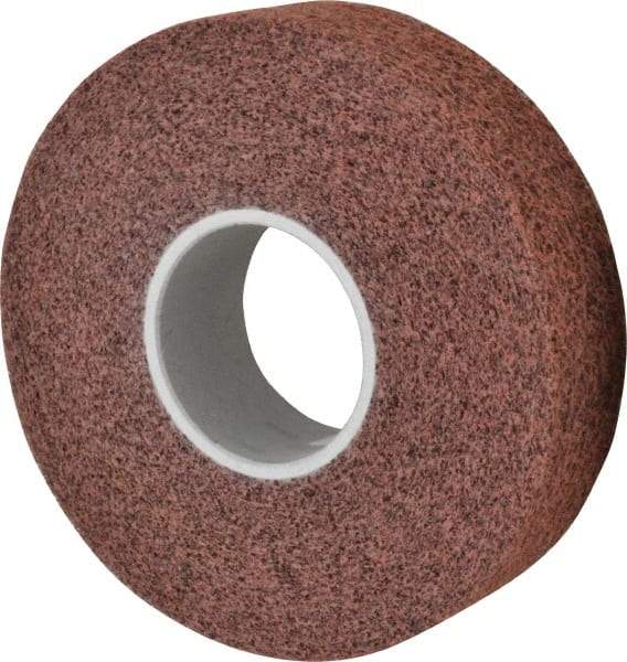 3M - 8" Diam, 2" Face Width, 3" Center Hole, Medium Grade, Aluminum Oxide Deburring Wheel - Convolute, Soft Density 4 Grade, 4,500 RPM - All Tool & Supply