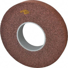 3M - 12" Diam, 2" Face Width, 5" Center Hole, Medium Grade, Aluminum Oxide Deburring Wheel - Convolute, Medium Density 5 Grade, 3,000 RPM - All Tool & Supply