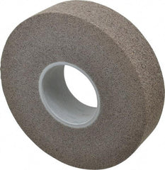 3M - 8" Diam, 2" Face Width, 3" Center Hole, Fine Grade, Aluminum Oxide Deburring Wheel - Convolute, Hard Density 7 Grade, 4,500 RPM - All Tool & Supply