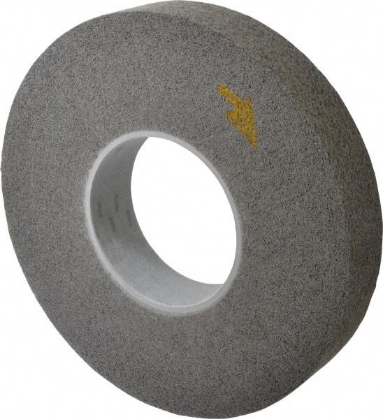 3M - 12" Diam, 2" Face Width, 5" Center Hole, Fine Grade, Silicon Carbide Deburring Wheel - Convolute, Hard Density 8 Grade, 3,000 RPM - All Tool & Supply