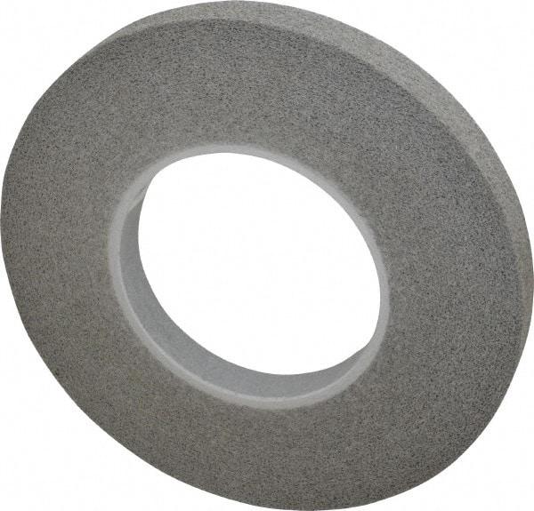 3M - 10" Diam, 1" Face Width, 5" Center Hole, Fine Grade, Silicon Carbide Deburring Wheel - Convolute, Hard Density 7 Grade, 3,600 RPM - All Tool & Supply