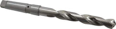 Value Collection - 1-1/16", 4MT 118° Point Cobalt Taper Shank Drill Bit - Bright Finish, 7-1/4" Flute Length, 12-7/8" OAL, Spiral Flute, Through Coolant - All Tool & Supply