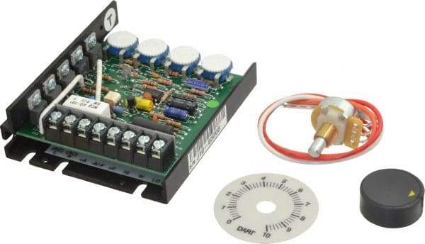 Dart Controls - 1 Max hp, 25 Max RPM, Electric AC DC Motor - 120, 240 V Input - All Tool & Supply