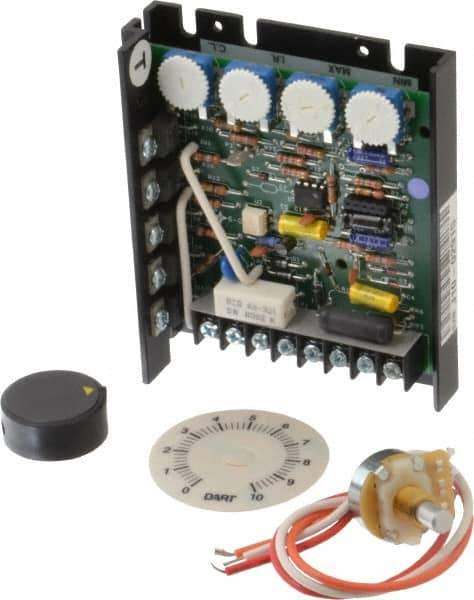 Dart Controls - 1/8 Max hp, 25 Max RPM, Electric AC DC Motor - 120, 240 V Input - All Tool & Supply