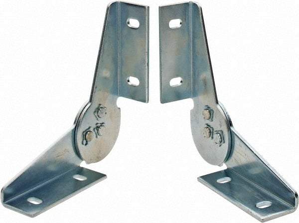 KabelSchlepp - 1.97 Inch Outside Height, Cable and Hose Carrier Steel Open Mounting Bracket Set - 1.22 Inch Inside Height - All Tool & Supply