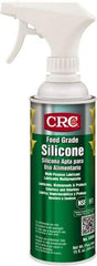 CRC - 16 oz Trigger Spray Can Nondrying Film/Silicone Penetrant/Lubricant - Clear & White, -40°F to 400°F, Food Grade - All Tool & Supply