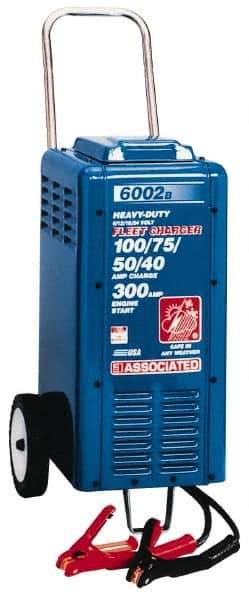 Associated Equipment - 6/12/18/24 Volt Heavy-Duty Charger - 100 Amps/80 Amps/50 Amps/40 Amps, 400 Starter Amps - All Tool & Supply