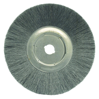 14" Diameter - Crimped Filament Wheel Brush - 0.055/80 Grit - All Tool & Supply