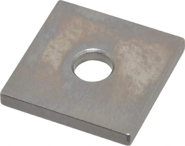 Mitutoyo - 0.12" Square Steel Gage Block - Accuracy Grade 0, Includes Certificate of Inspection - All Tool & Supply