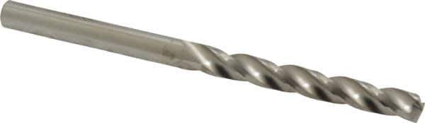 SGS - 13/64" 150° Solid Carbide Jobber Drill - Bright Finish, Right Hand Cut, Spiral Flute, Straight Shank, 3" OAL, Standard Point - All Tool & Supply