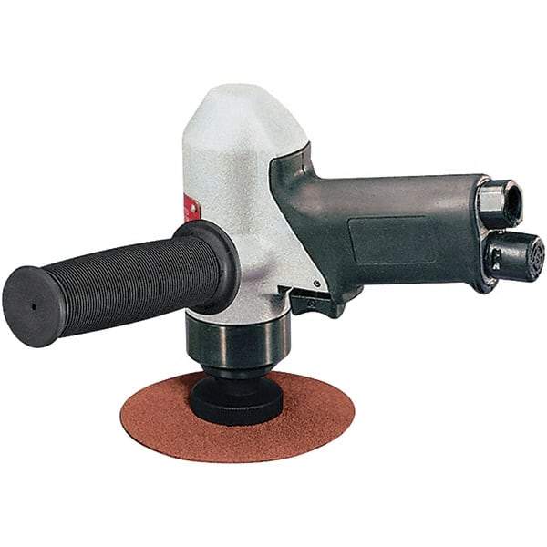 Dynabrade - 4-1/2 to 5" Disc, 8,000 RPM, Pneumatic Handheld Disc Sander - 30 CFM, 1/4 NPT Inlet, 0.7 hp, 90 psi - All Tool & Supply