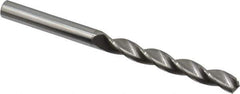 Made in USA - 7/32" 130° Solid Carbide Jobber Drill - Bright Finish, Right Hand Cut, Spiral Flute, Straight Shank, 3" OAL, Standard Point - All Tool & Supply