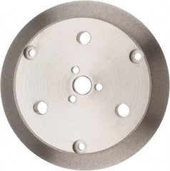 Made in USA - 6" Diam, 5/8" Hole Size, 1/16" Overall Thickness, Tool & Cutter Grinding Wheel - Medium Grade, CBN, 6,000 RPM - All Tool & Supply