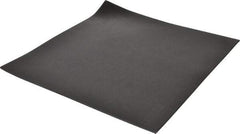 Made in USA - 12" Long, 12" Wide, 1/8" Thick, Neoprene Rubber Foam Sheet - 35 to 45 Durometer, Black, -40 to 220°F, 1,500 psi Tensile Strength, Stock Length - All Tool & Supply