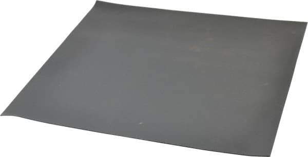 Made in USA - 12" Long, 12" Wide, 1/16" Thick, Neoprene Rubber Foam Sheet - 65 to 75 Durometer, Black, -40 to 220°F, 1,500 psi Tensile Strength, Stock Length - All Tool & Supply