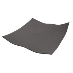 Made in USA - 12" Long, 12" Wide, 1/8" Thick, Neoprene Rubber Foam Sheet - 65 to 75 Durometer, Black, -40 to 220°F, 1,500 psi Tensile Strength, Stock Length - All Tool & Supply