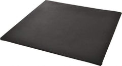 Made in USA - 12" Long, 12" Wide, 1/4" Thick, Buna-N Rubber Foam Sheet - 45 to 55 Durometer, Black, -40 to 212°F, 1,500 psi Tensile Strength, Stock Length - All Tool & Supply