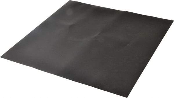 Made in USA - 12" Long, 12" Wide, 0.031" Thick, Buna-N Rubber Foam Sheet - 50 to 60 Durometer, Black, -40 to 212°F, 1,500 psi Tensile Strength, Stock Length - All Tool & Supply