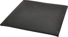 Made in USA - 12" Long, 12" Wide, 3/8" Thick, Buna-N Rubber Foam Sheet - 65 to 75 Durometer, Black, -40 to 212°F, 1,500 psi Tensile Strength, Stock Length - All Tool & Supply