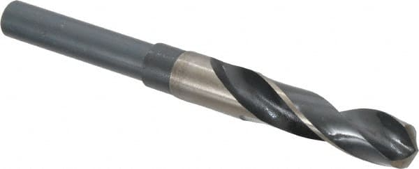 Interstate - 41/64" Drill, 118° Point, Cobalt Silver Deming & Reduced Shank Drill Bit - All Tool & Supply