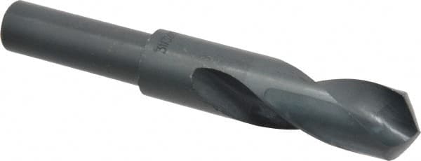 Interstate - 31/32" Drill, 118° Point, High Speed Steel Silver Deming & Reduced Shank Drill Bit - All Tool & Supply